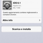 Arriva iOS 6.1, ma le novità? Arriva iOS 6.1, ma le novità?