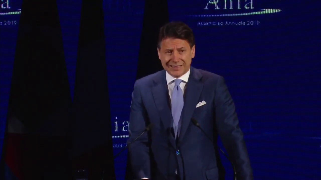 Conte all'assemblea ANIA