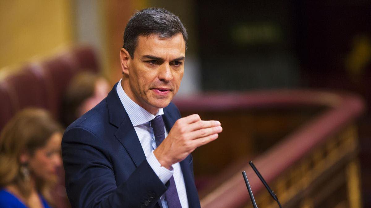 Pedro-Sanchez Premier spagnolo che ha dichiarato lo stato di Allerta nazionale
