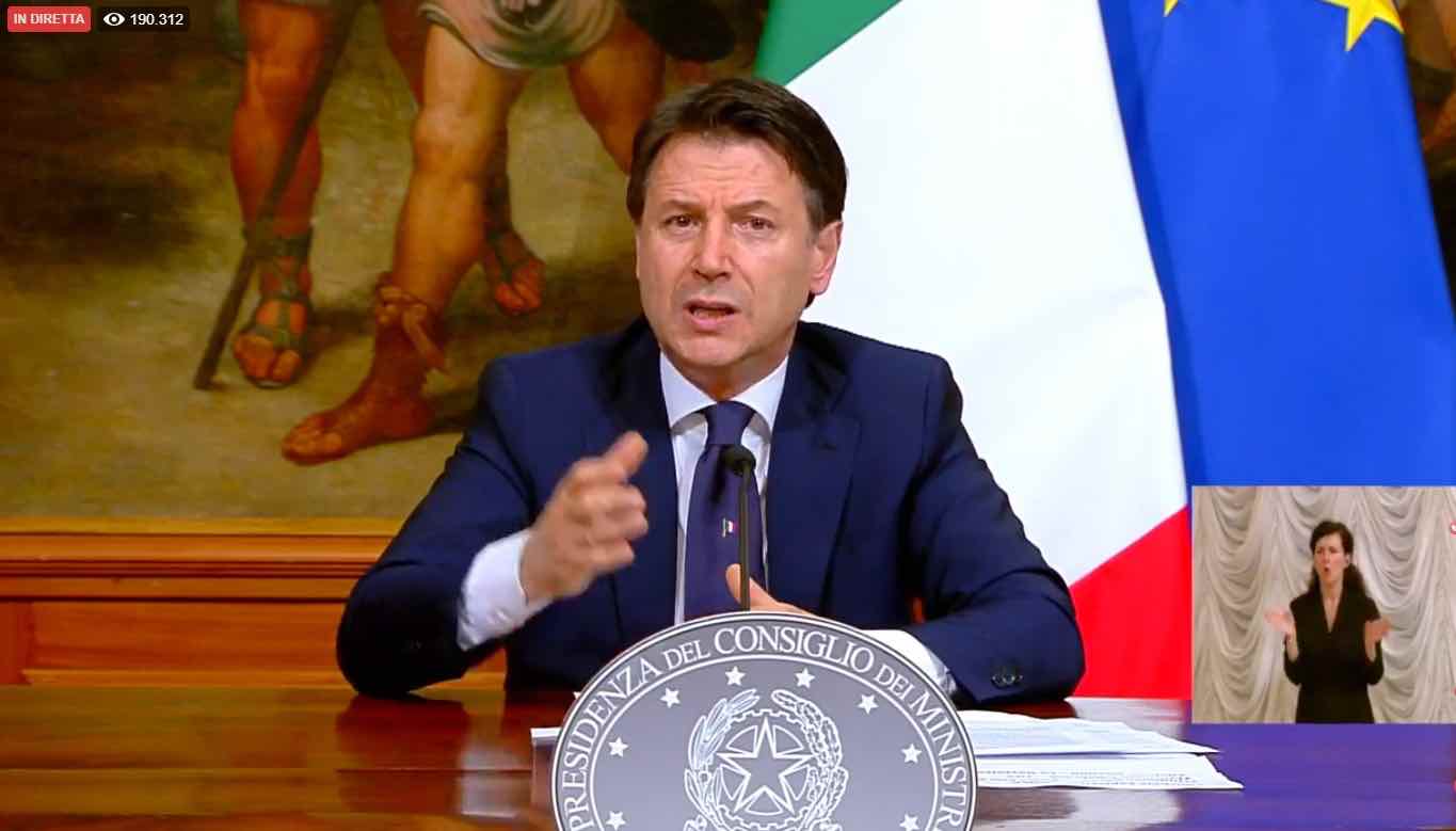 giuseppe-conte-diretta Dpcm 18 ottobre