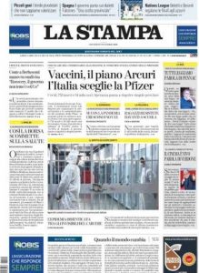 Rassegna stampa 19 novembre. I principali quotidiani italiani