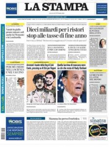 Rassegna stampa 21 novembre. I principali quotidiani italiani