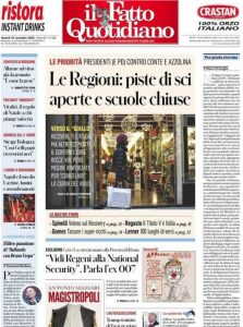 Rassegna stampa 27 novembre. I principali quotidiani italiani