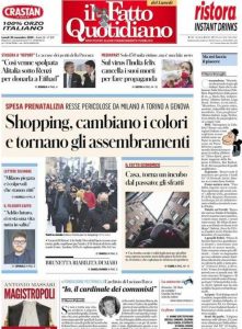 Rassegna stampa 30 novembre. I principali quotidiani italiani