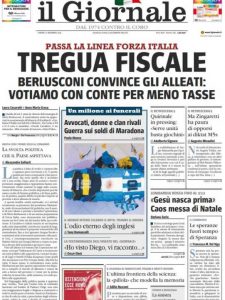 Rassegna stampa 27 novembre. I principali quotidiani italiani