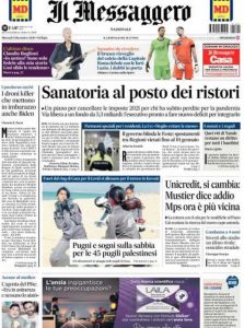 Rassegna stampa 1° dicembre. I principali quotidiani italiani