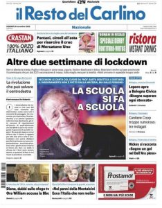 Rassegna stampa 20 novembre. I principali quotidiani italiani