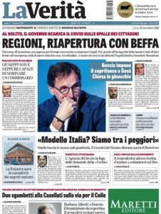 Rassegna stampa 28 novembre. I principali quotidiani italiani