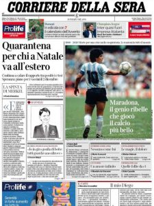Rassegna stampa 26 novembre. I principali quotidiani italiani