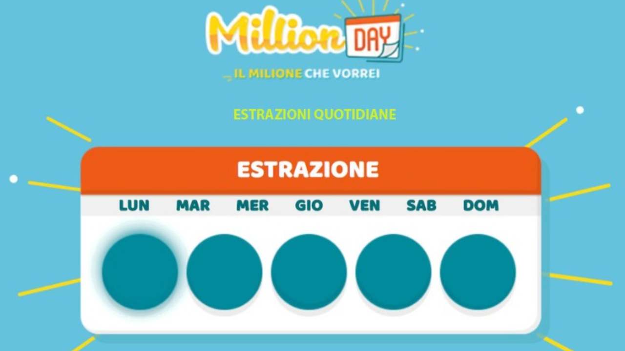 Million Day oggi: estrazione del 21 novembre 2020, numeri e premi