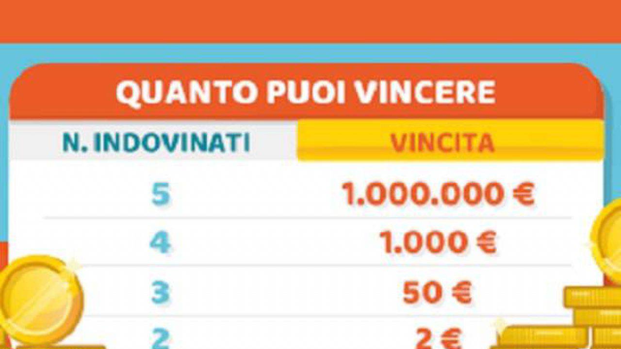 Million Day oggi: estrazione del 18 novembre 2020, numeri e premi