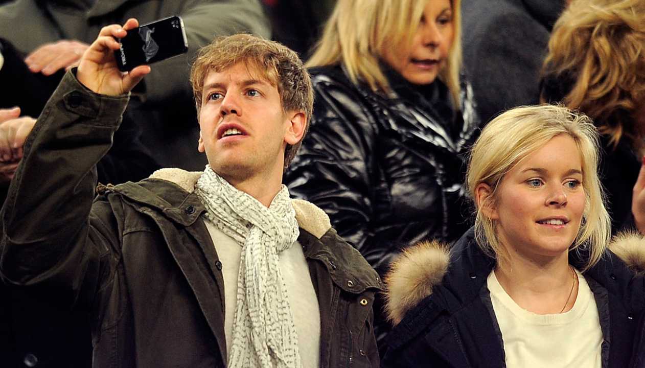 Sebastian Vettel e sua moglie, Hanna Prater