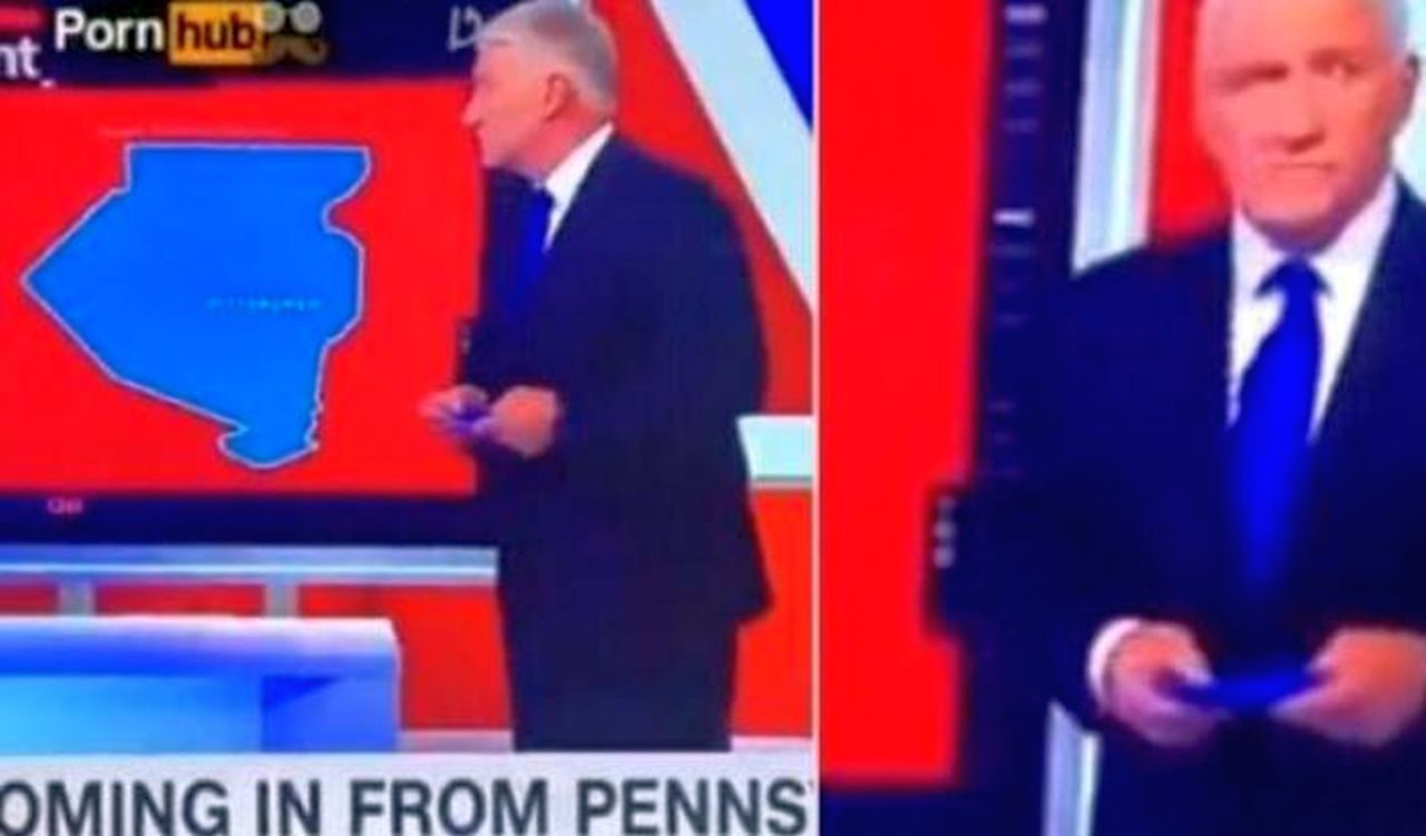 Elezioni USA, video porno sulla CNN durante diretta | VIDEO