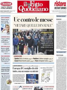 Rassegna stampa 1° dicembre. I principali quotidiani italiani