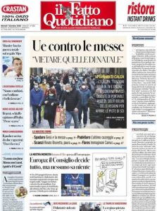 Rassegna stampa 1° dicembre. I principali quotidiani italiani