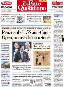 Rassegna stampa 7 dicembre. I principali quotidiani italiani