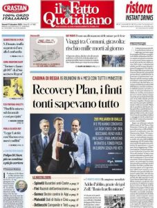 La rassegna stampa dell'11 dicembre dei principali quotidiani italiani