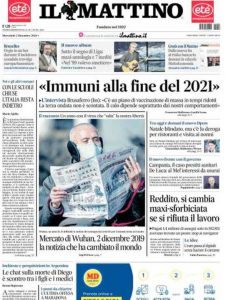 Rassegna stampa 2 dicembre. I principali quotidiani italiani