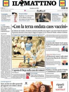 Rassegna stampa 1° dicembre. I principali quotidiani italiani