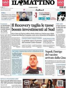 La rassegna stampa del 9 dicembre dei principali quotidiani italiani