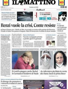 La rassegna stampa del 10 dicembre dei principali quotidiani italiani