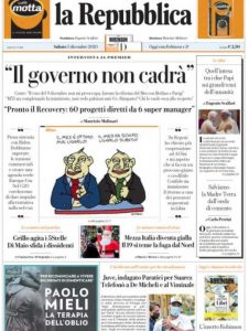 Rassegna stampa 5 dicembre. I principali quotidiani italiani