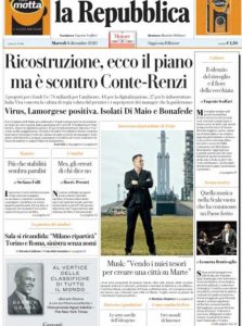 La rassegna stampa del 9 dicembre dei principali quotidiani italiani