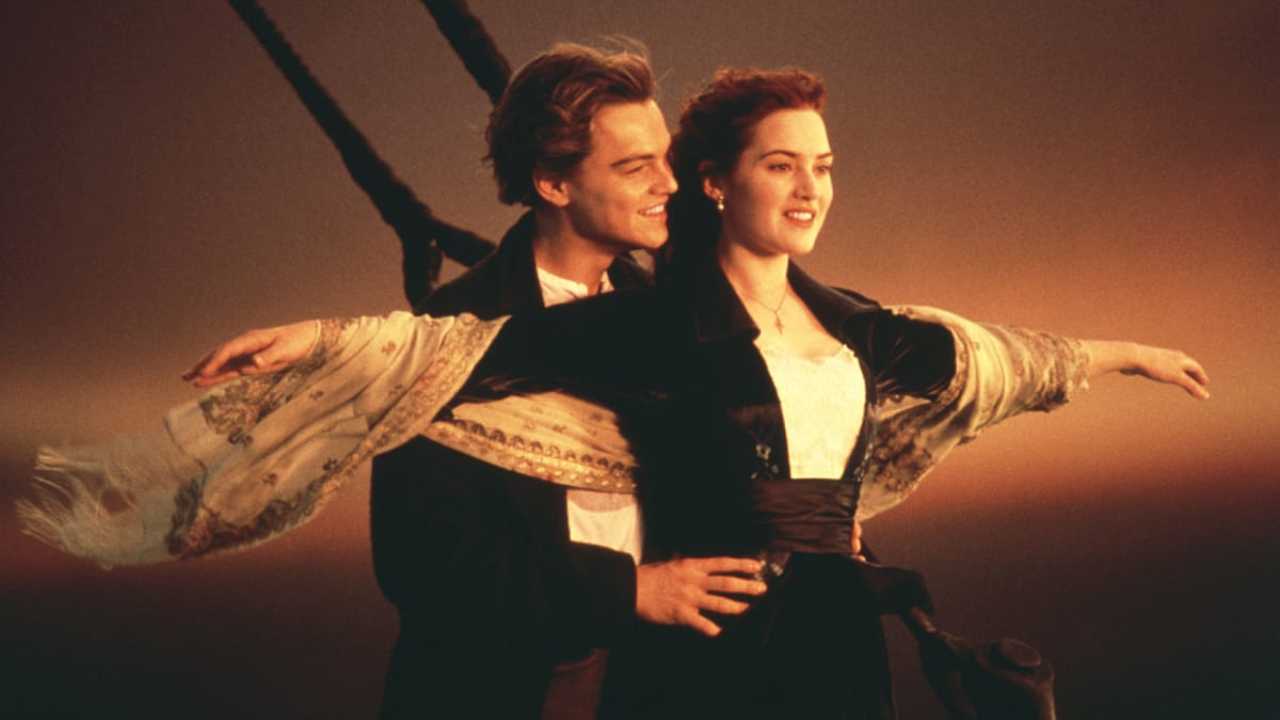 Leonardo DiCaprio e Kate Winslet Titanic
