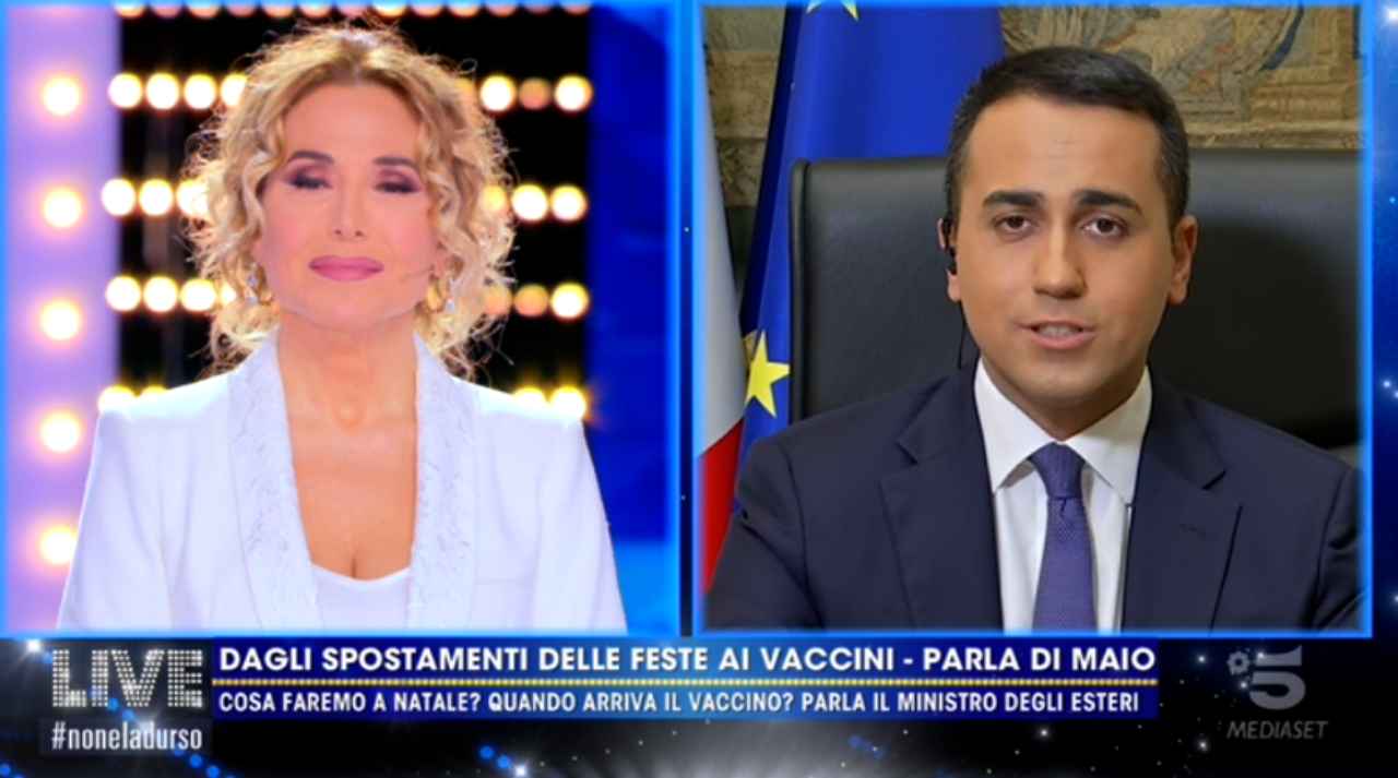 Luigi di Maio da Barbara d'urso