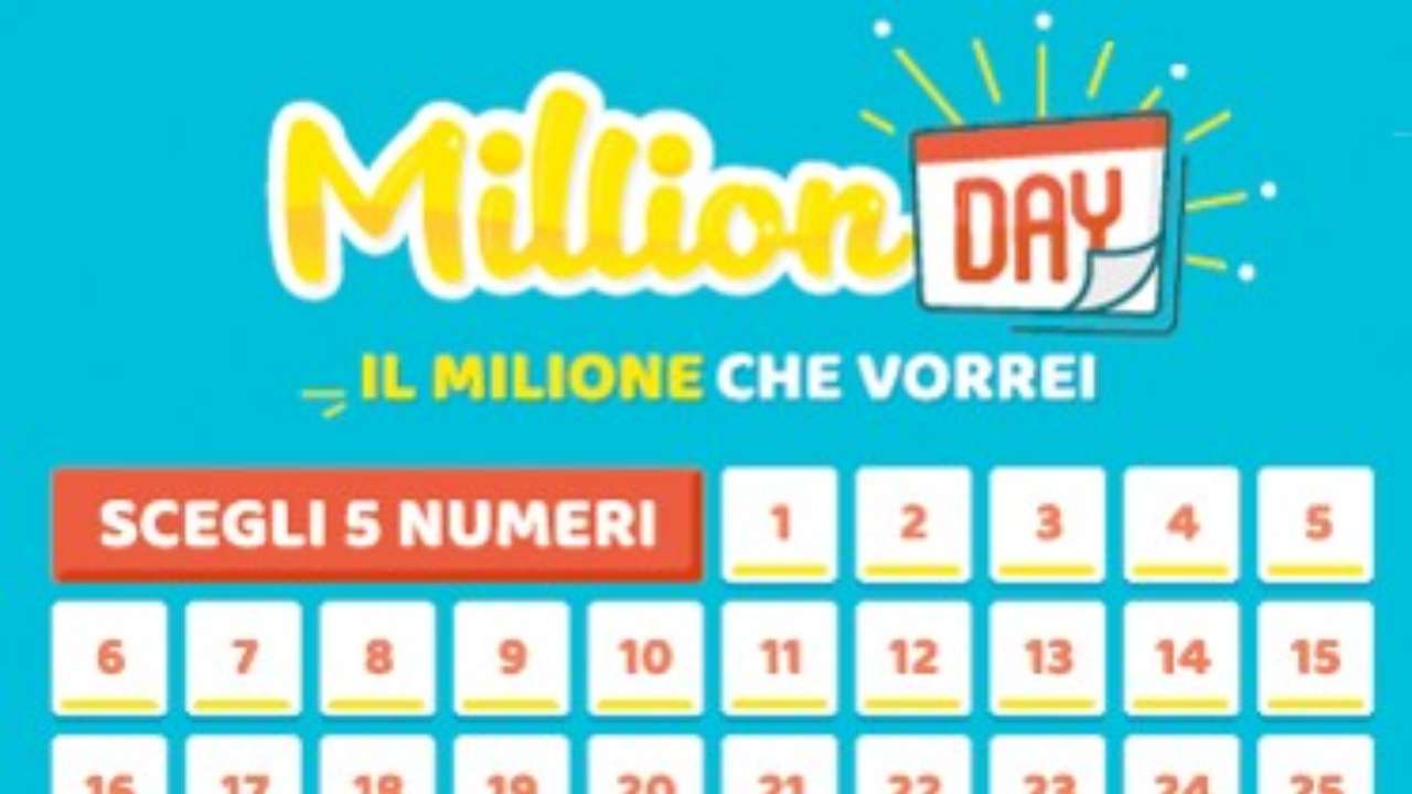 Million Day oggi: estrazione del 11 dicembre 2020, numeri e premi