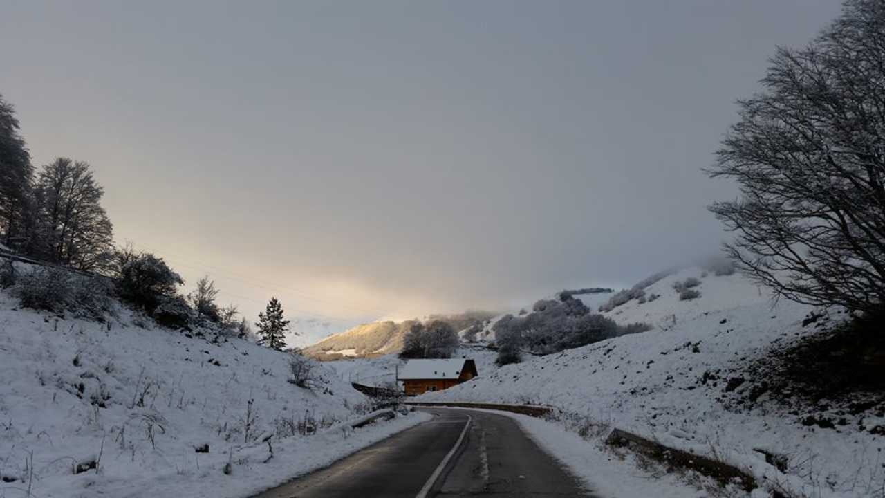 Neve sugli Appennini