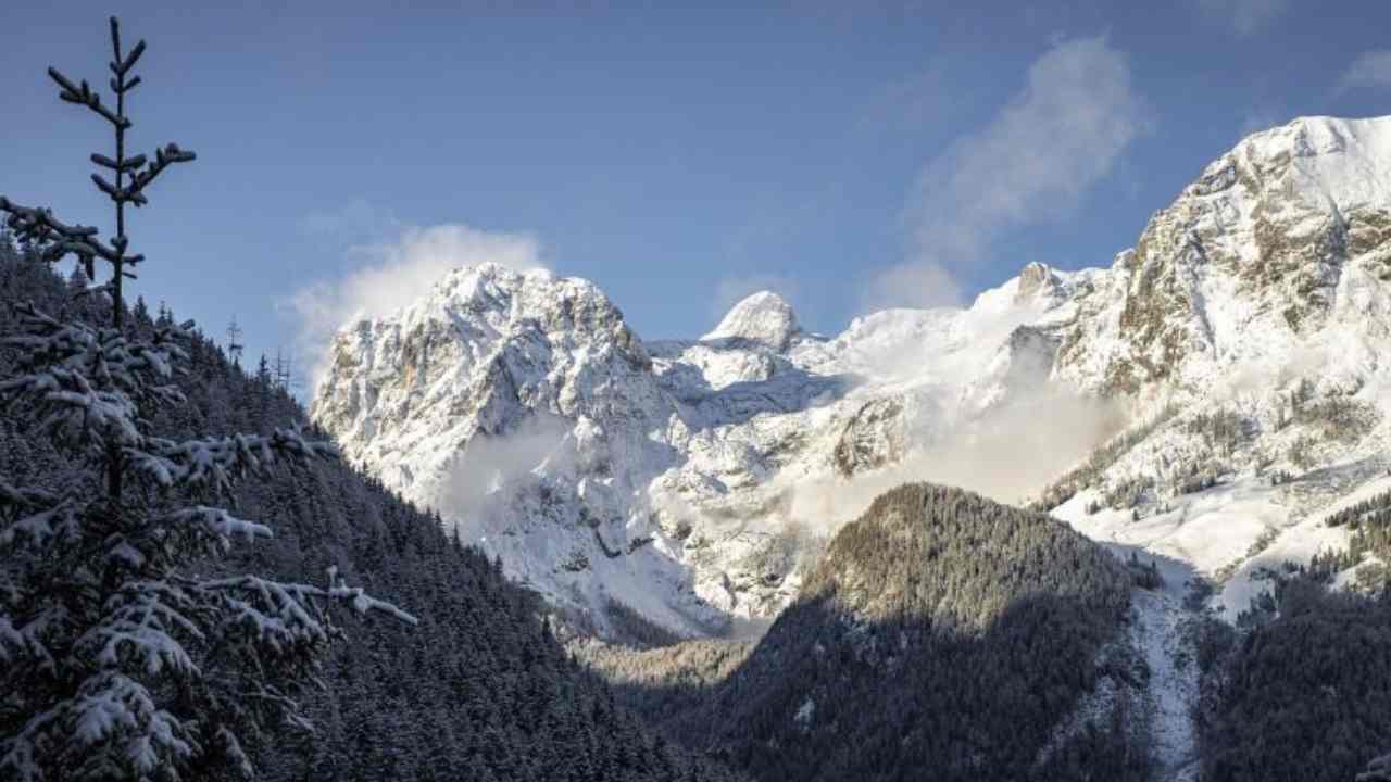 Neve sulle Alpi