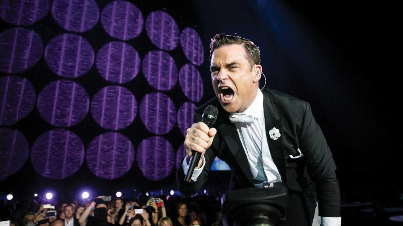 Robbie Williams in concerto
