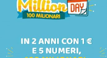 Million Day oggi: estrazione del 24 dicembre 2020, numeri e premi