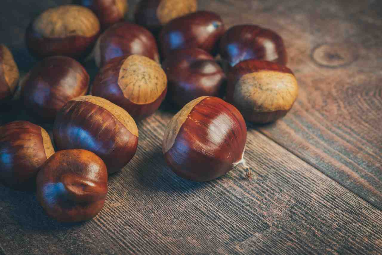 castagne al microonde o bollite