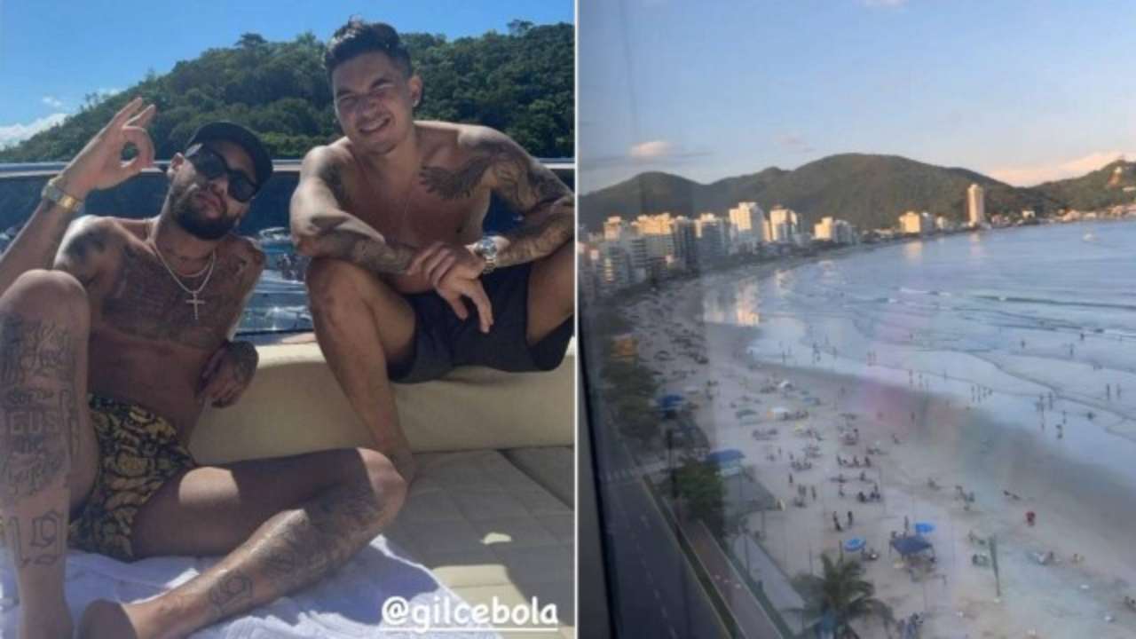 Neymar a Balneario Camboriu