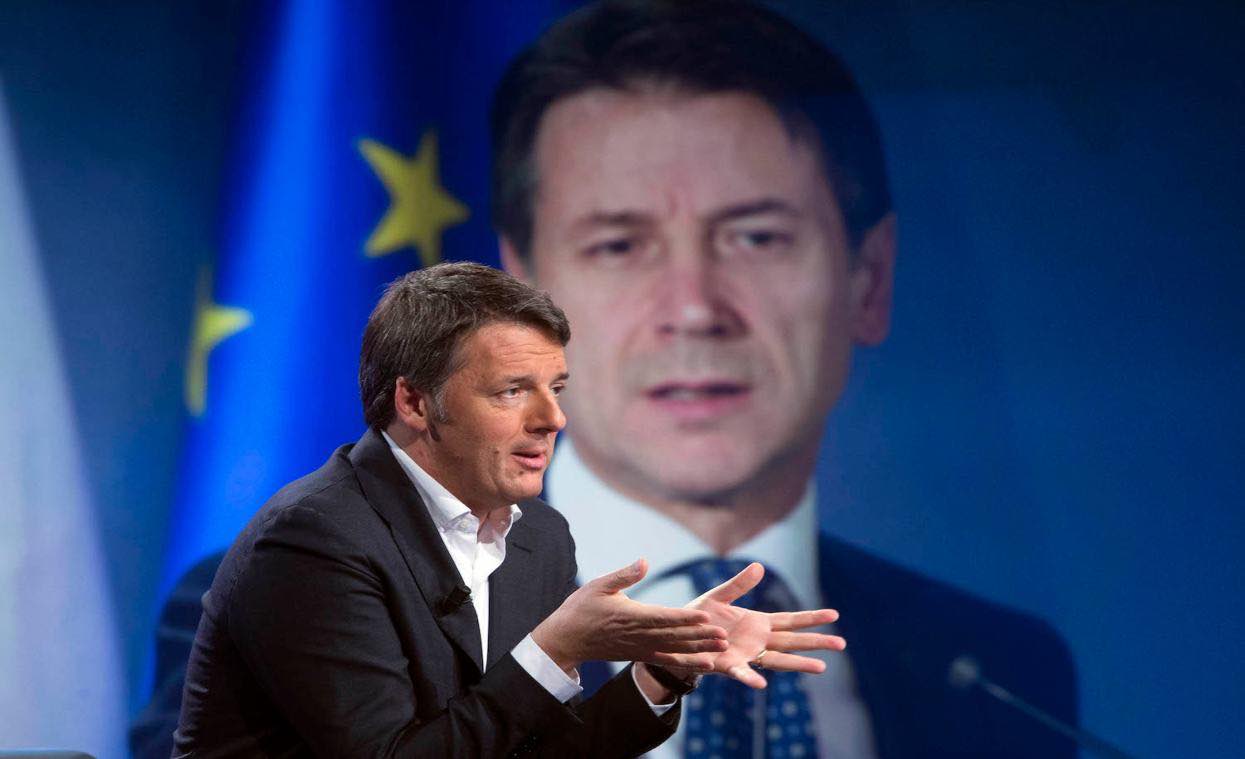 MATTEO RENZI, GIUSEPPE CONTE