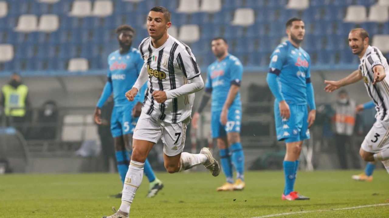 Ronaldo goal al Napoli