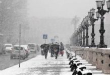 Neve in città