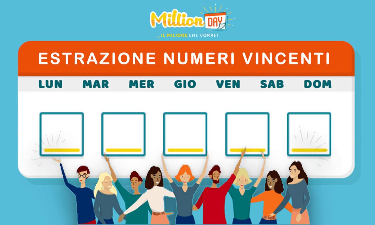 Million Day oggi: estrazione del 1 gennaio 2021, numeri e premi