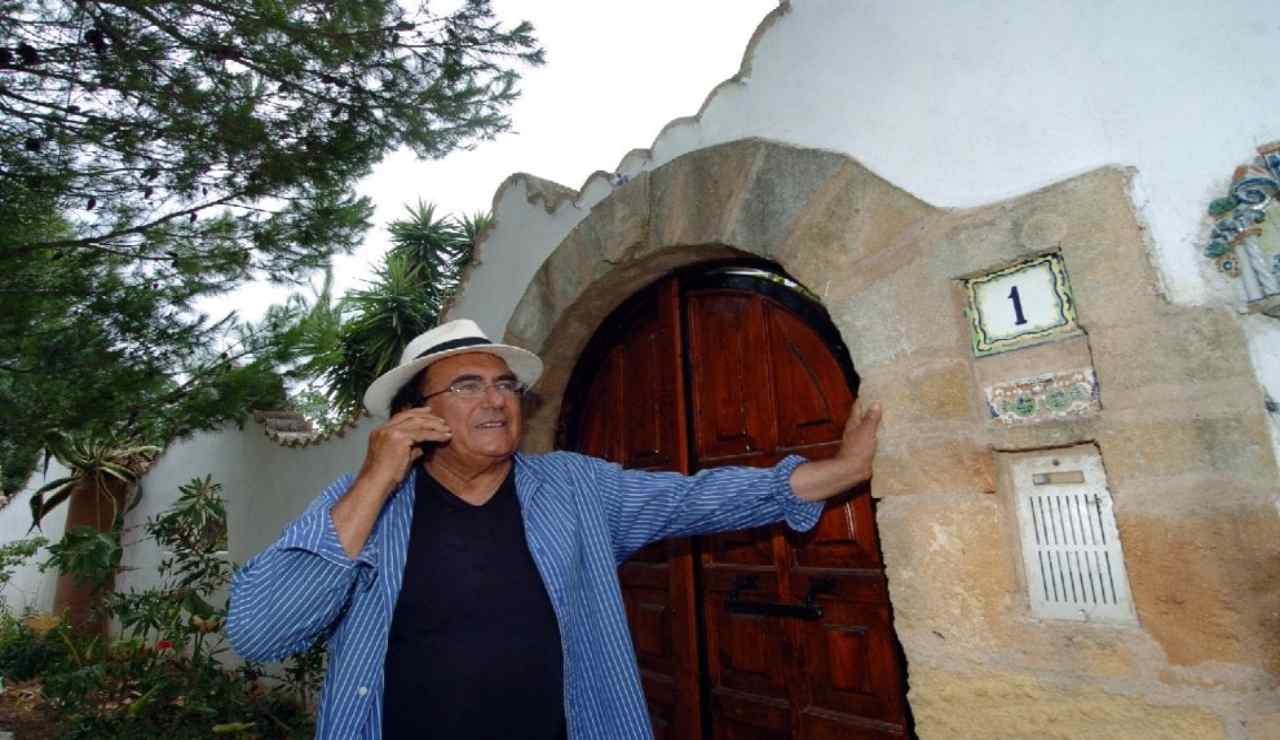 al bano casa dove vive