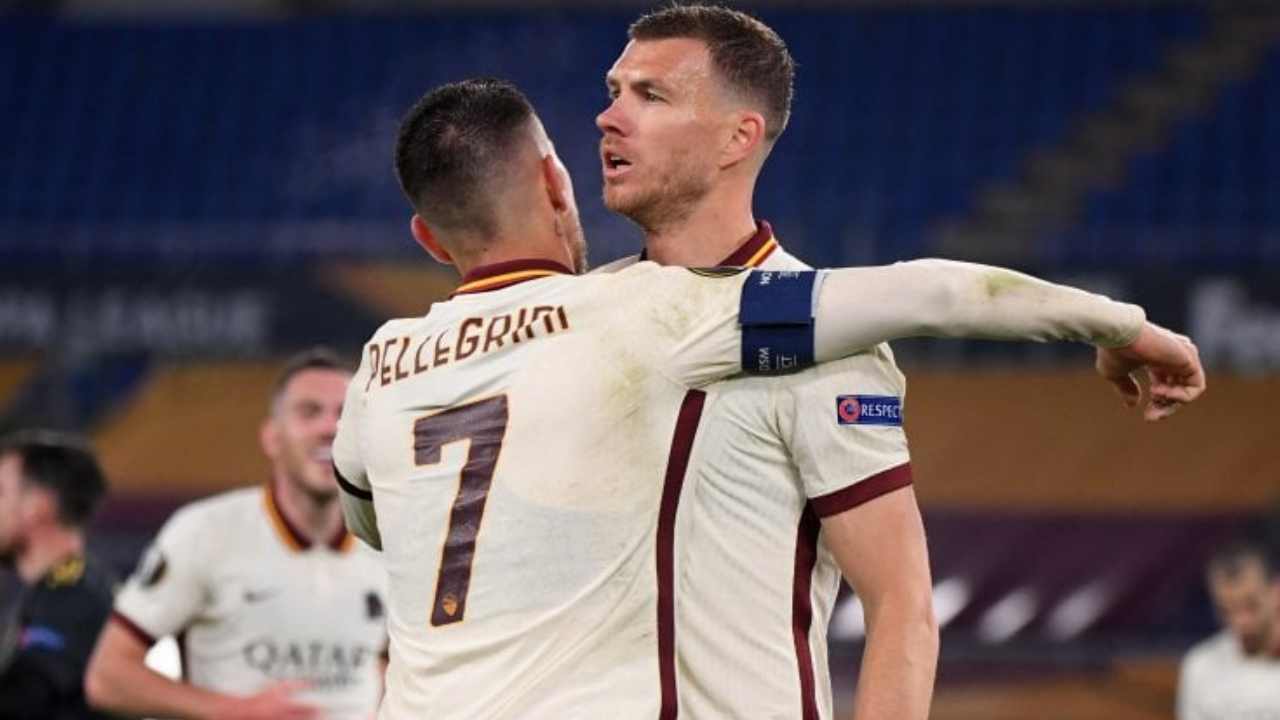 Dzeko e Pellegrini