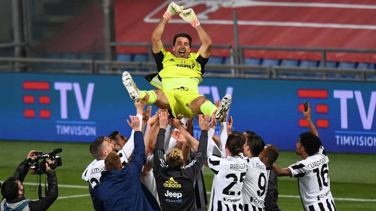 Buffon copertina