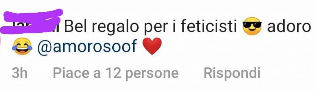 commento instagram alessandra amoroso