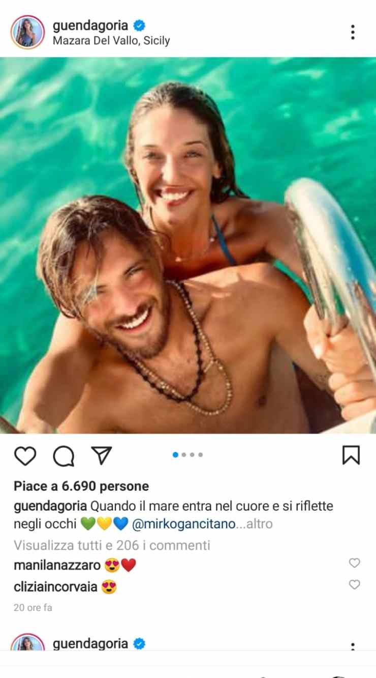 Guenda e Mirko in vacanza in Sicilia