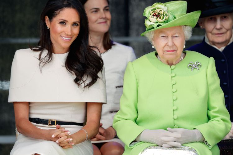 Meghan Markle e la Regina Elisabetta (Getty Images)