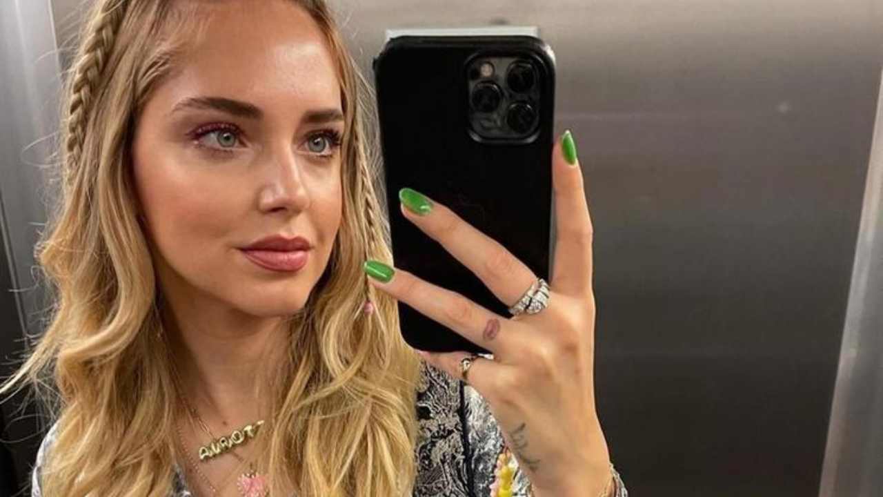 L'influencer Chiara Ferragni