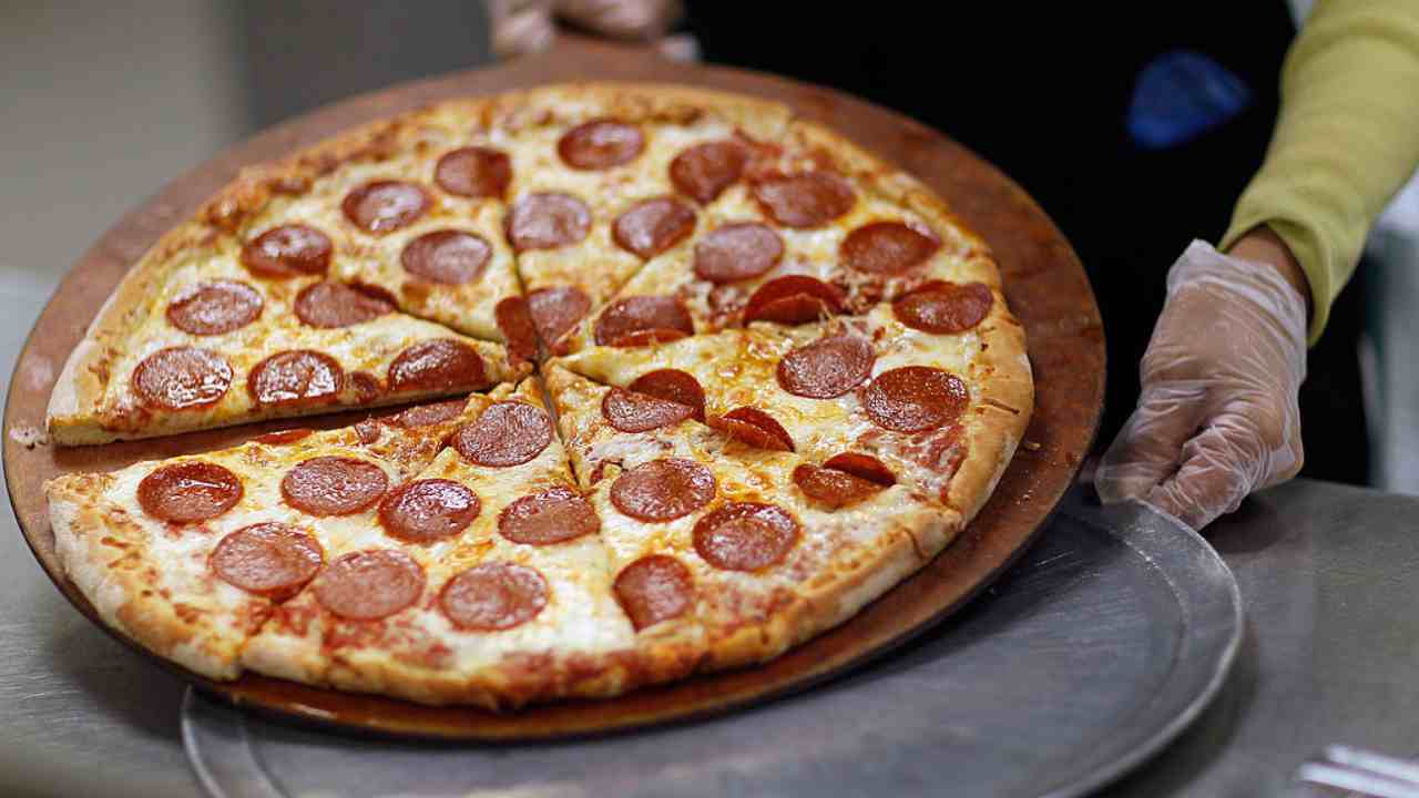 Test pizza