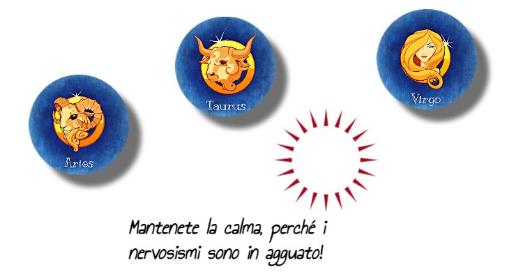 ariete, toro, vergine