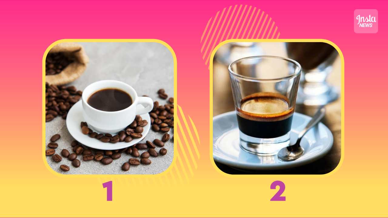 Test caffè tazza vetro